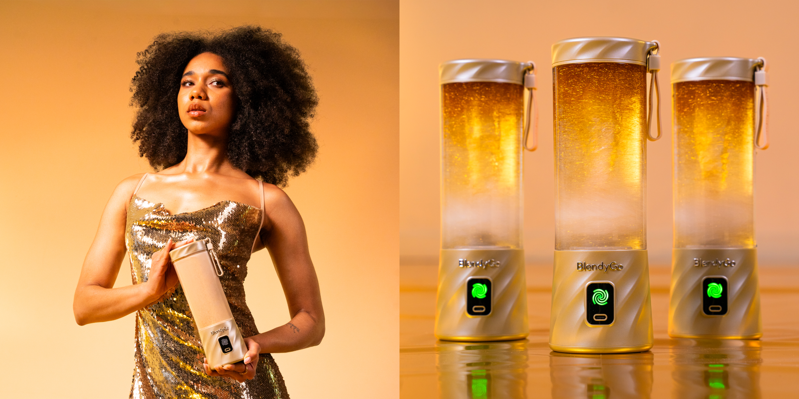 Dziewczyna z Kubkiem Termicznym BlendyGo