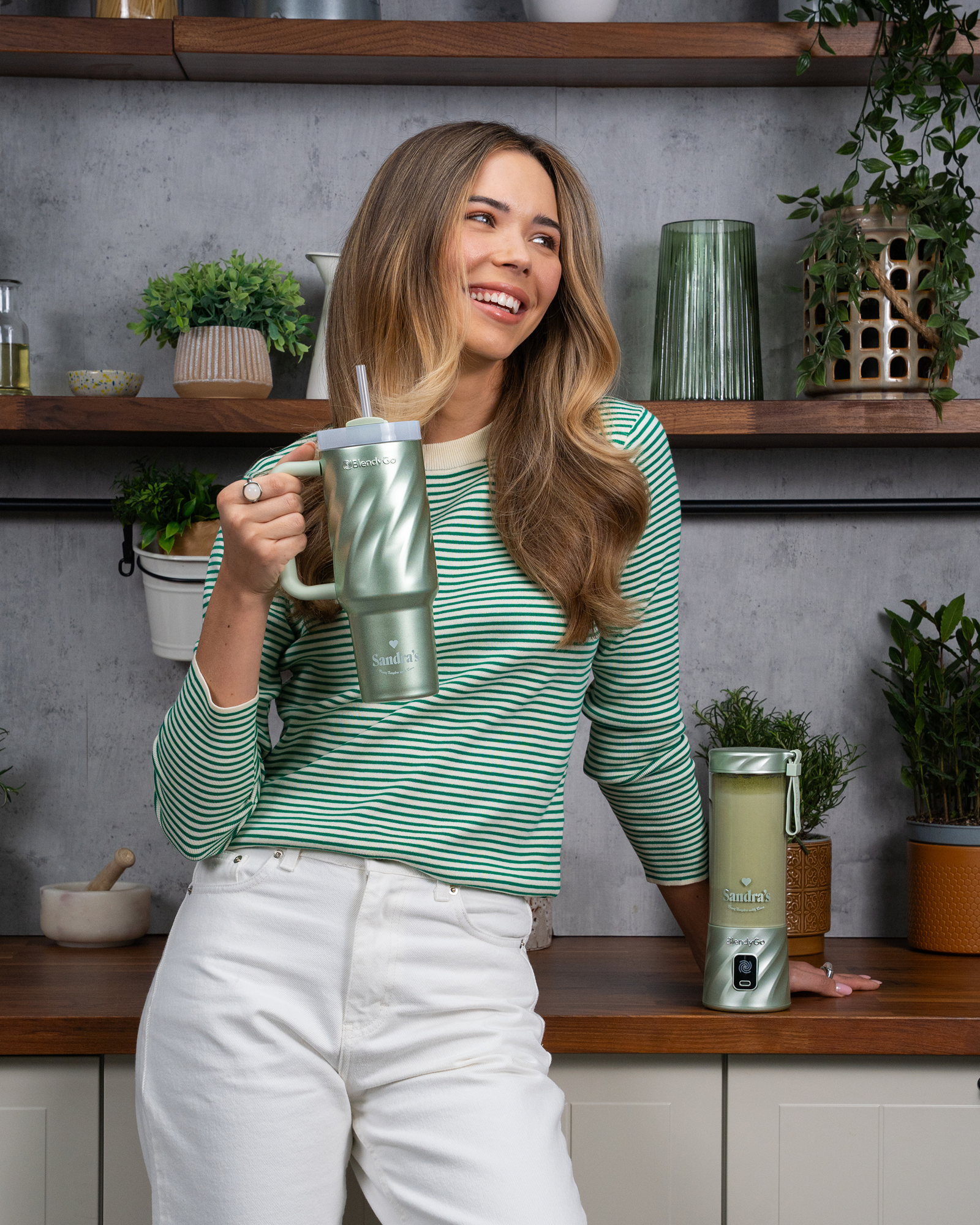 Dwa blendery BlendyGo w pionie