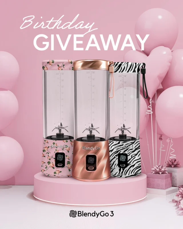 🎉 BlendyGo’s 6th Birthday Giveaway! We’re celebrating 6 years of BlendyGo, and you’re invited to the…